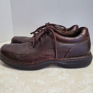 Rockport DMX Dark Brown Leather Walking Shoes